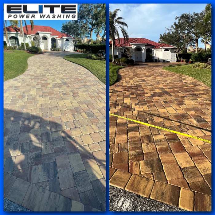 Paver Sealing Lakeland FL | Top Down Exterior Cleaning